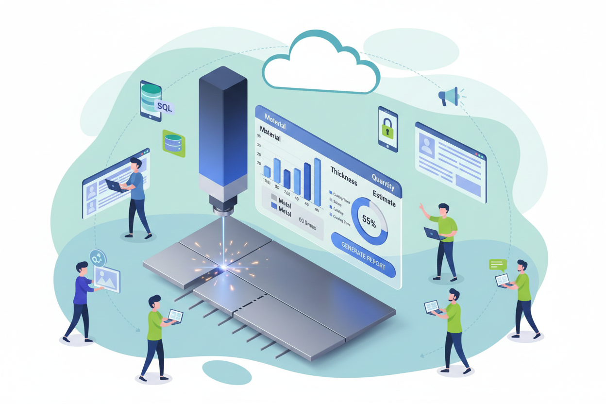 LaserCalc – program do wyceny cięcia laserowego i gięcia