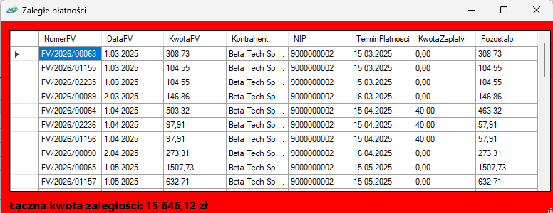 Obsługa zaległości MP Weryfikator — alerty o zaległościach